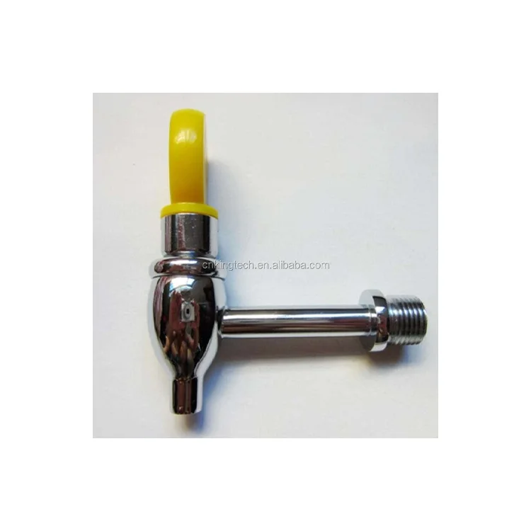 Производство короткий хвостовик медный хромированный кран для пива с контролем потока