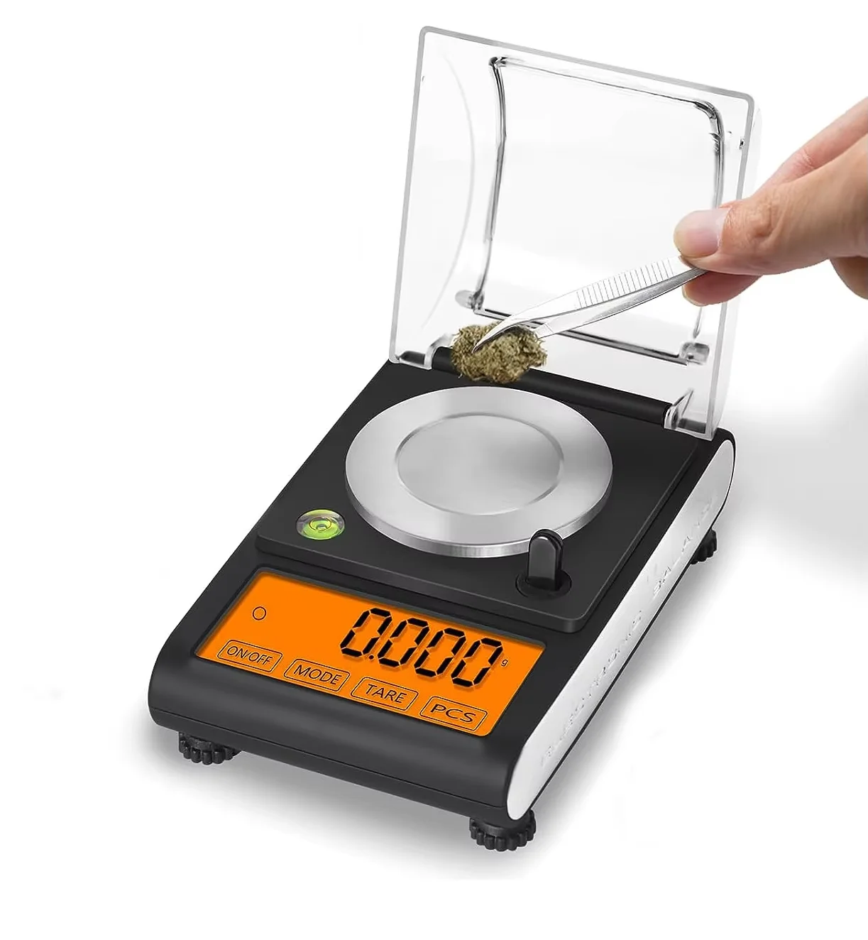 HighLab Analytical Digital Weighing Scales Jewelry Diamond Gold Medicinal Use-20g 50g 0.001g Accuracy 500g Max 0.01g Readout