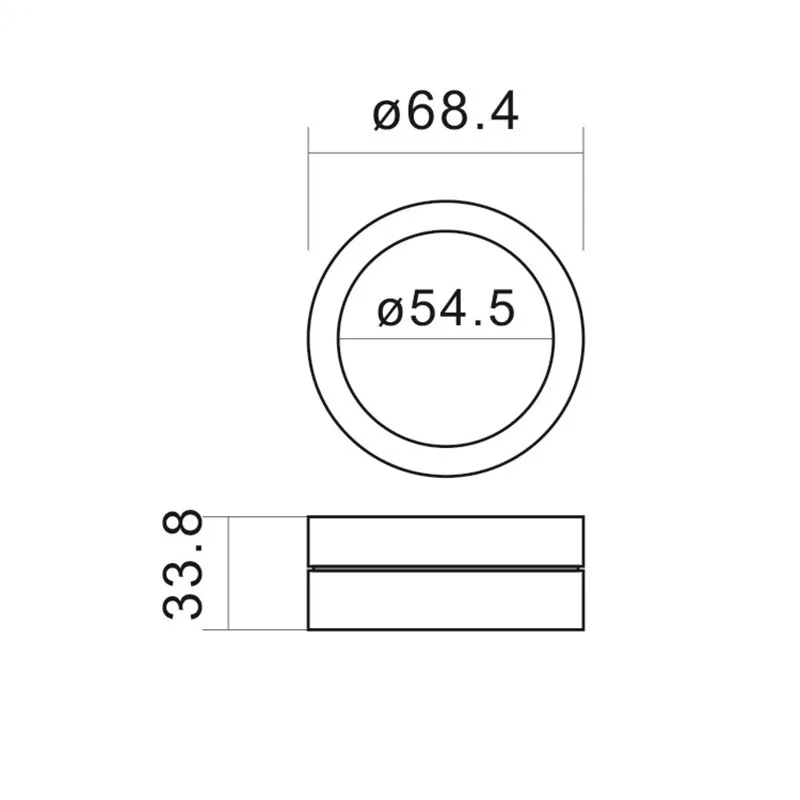 Wholesale Custom Empty Round Loose Powder Container With Sifter loose powder container with brush
