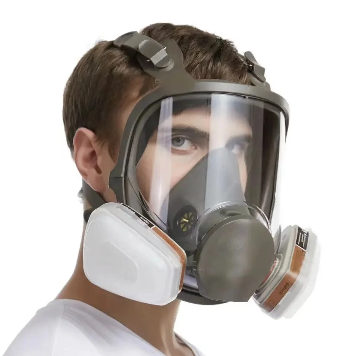 Reusable Antigas Respirator Full Face Mask Coal Mine Dustproof gas mask Respirator 6800 mask