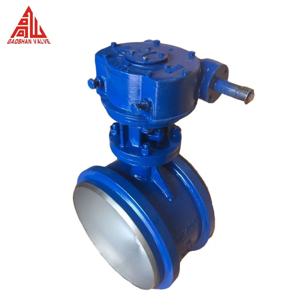 D363H 25C Class150 Bi-direction Welded Triple Eccentric Butterfly Valve