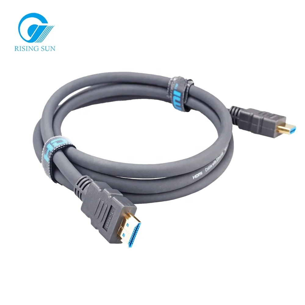 В наличии полиэтиленовый пакет высокоскоростной HDMI-кабель 2 0 в 1 4 18 Гбит/с 10 неизолированный медный 4K кабель для компьютера OEM