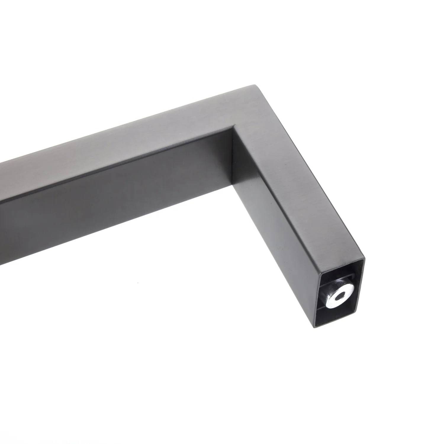 
TARRIOU High-end Gun Metal Grey Single Bar Heated Towel Rail With CE 