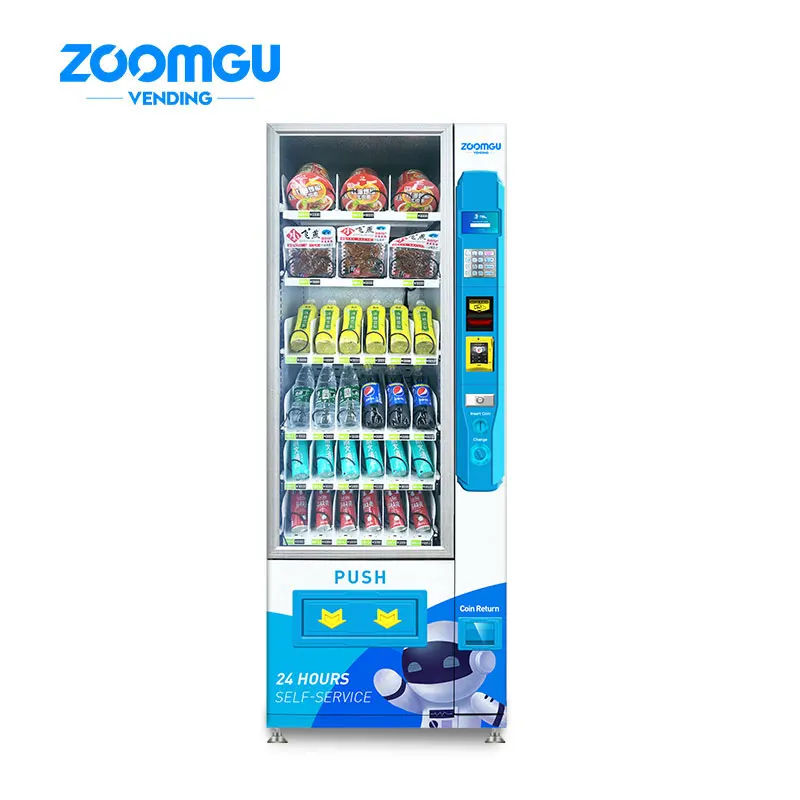 Zoomgu Automatic Snack Mini Vending Machine Cheapest Vending Machine With Coin Acceptor