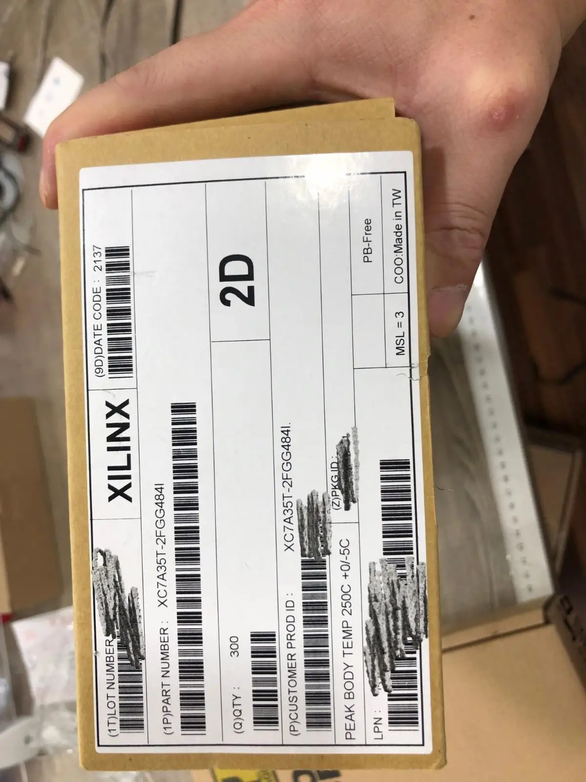 XC7A35T IC FPGA 250 I/O 484FBGA new and original Electronics Components integrated circuits XC7A35T-2FGG484I