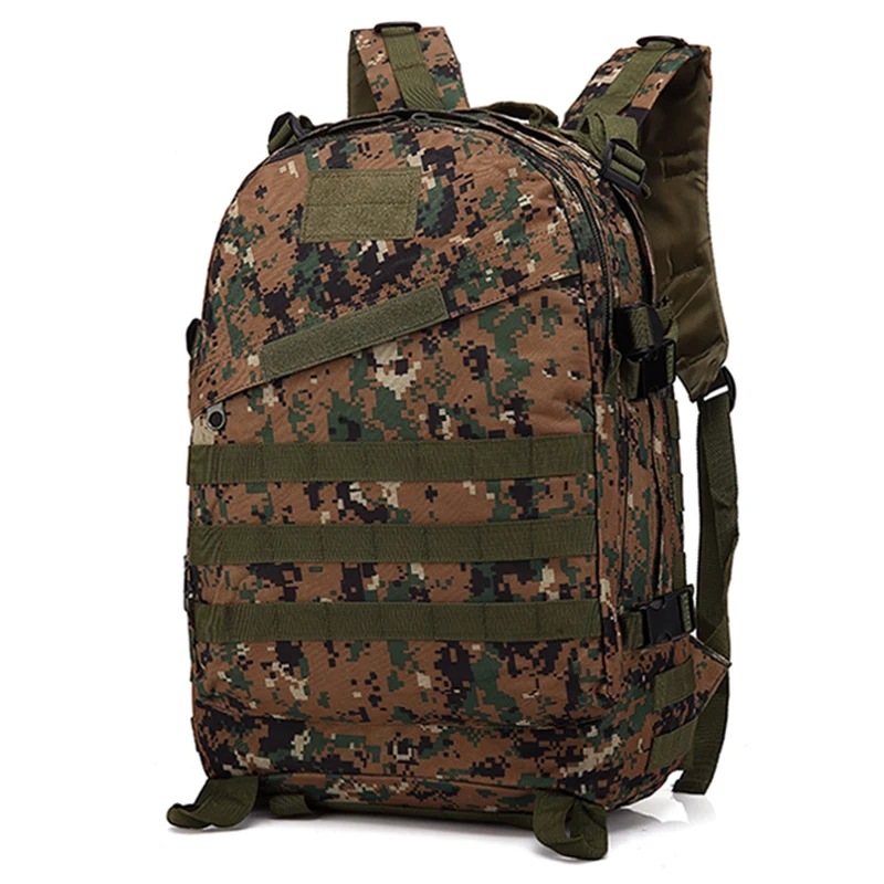Trekking 40L Waterproof Camouflage 900D Oxford Camping Climbing Sport Travel Molle Rucksack Outdoor 3D Tactical Backpack