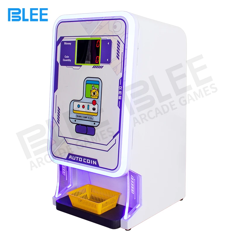 automatic Convenient Token Coin Change Exchange Machine for Arcade & Vending Businesses