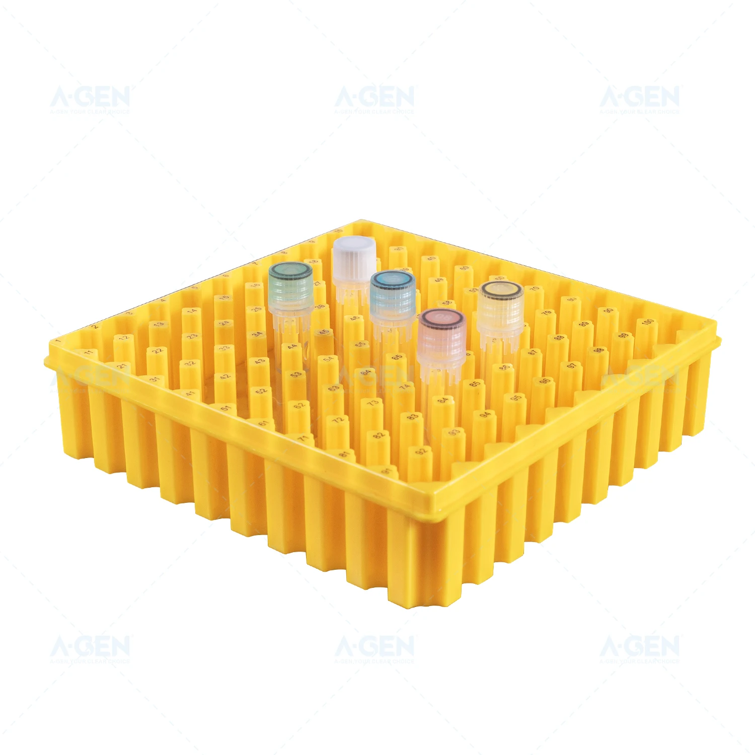 100well  Cryogenic Storage Racks with Lid