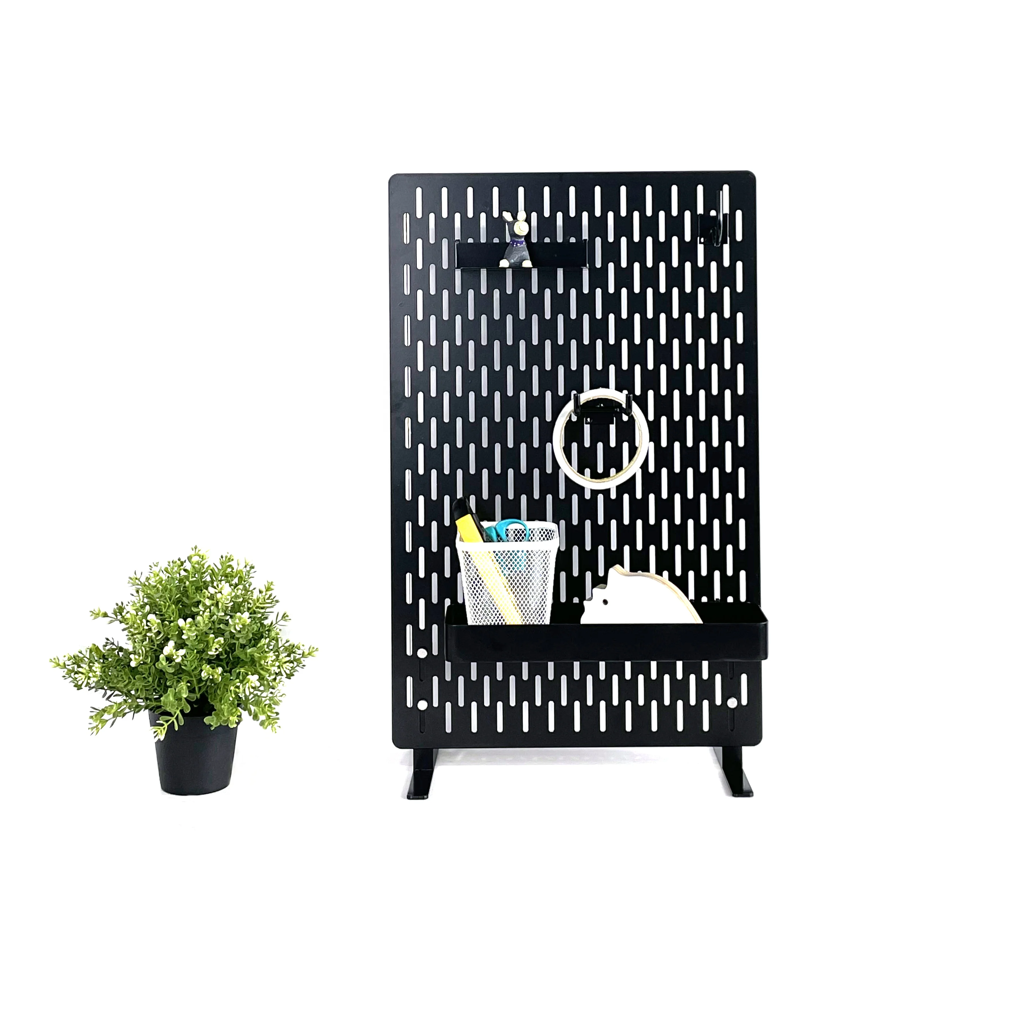 Work Tables Garage Workbench High Bearing Capacity Office Desktop Stationery Sink Metal Organizer Display Table Clamped Pegboard