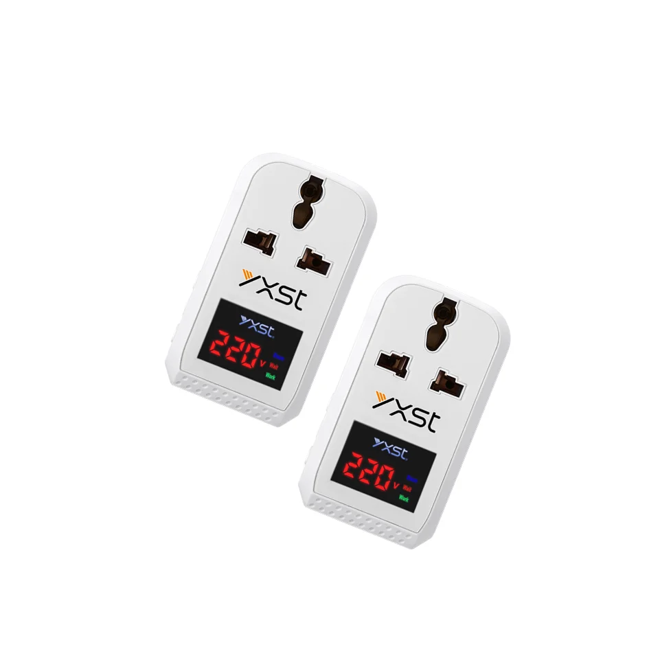 220V Over And Under Voltage Protection Fridge Guard And Tv Guard Home Digital Display Design Voltage Protector