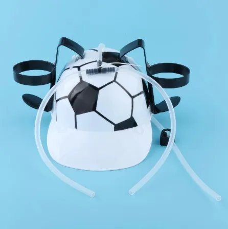 Drinking Helmet Guzzler Drinking Helmet Party Fun Beverage Gadgets Party Hat for Beer Soda