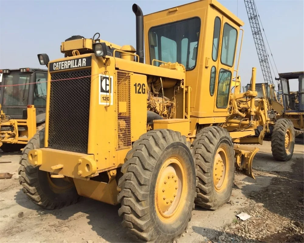 Used Cat 12G 120G 120H Grader Used CAT 12G Motor grader 12ton motor grader for sale