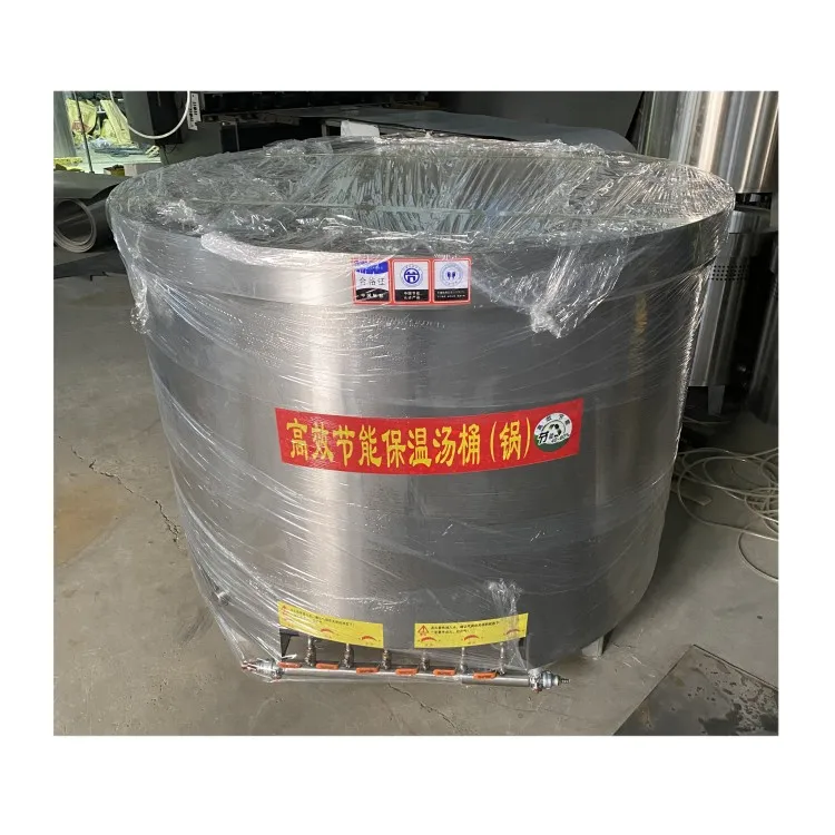 food grade stainless steel commercial cooking boiler 200 liter steam jacketed cooking kettle