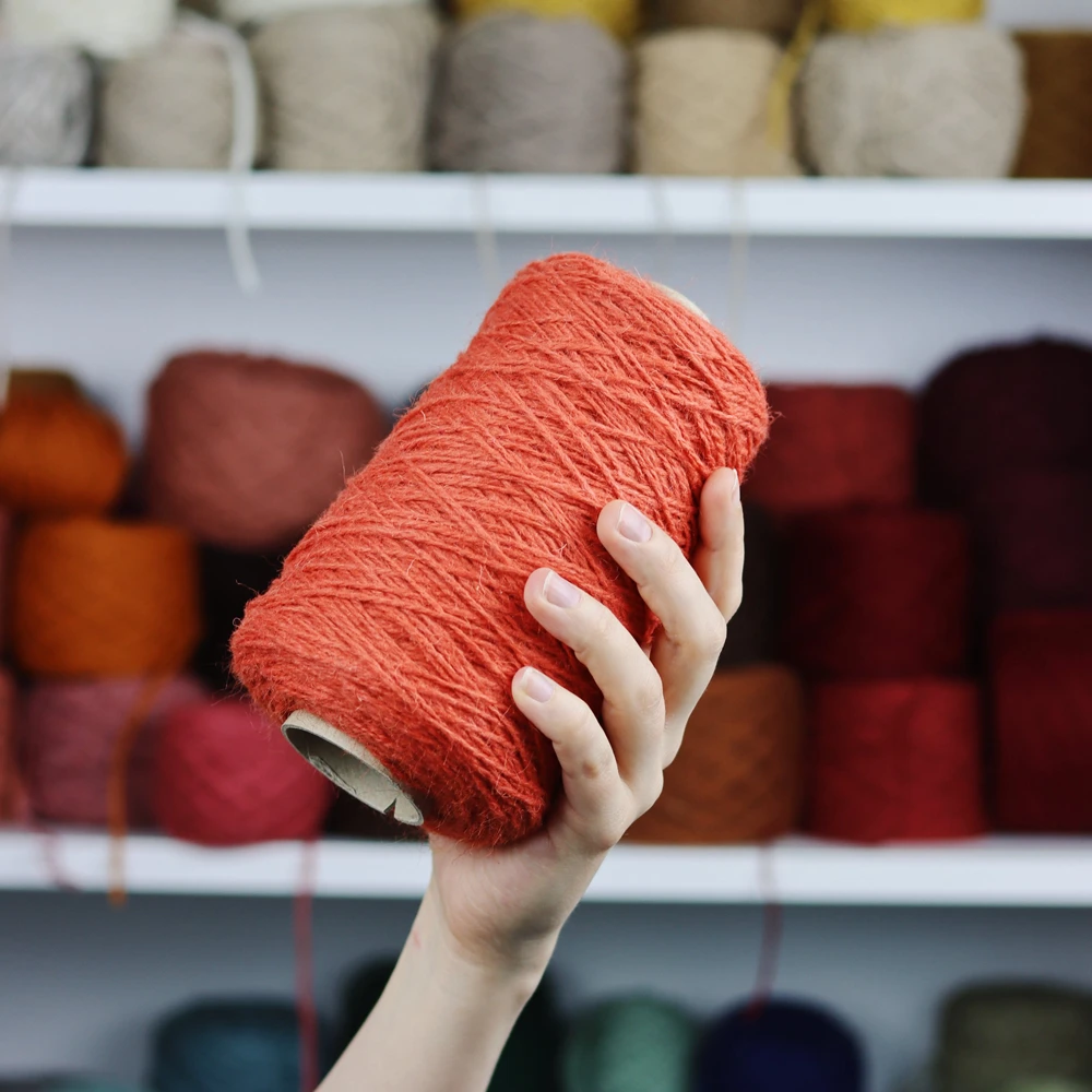 100% Cotton 80s/1 Mercerized Premium Quality Spun Combed Recycled Grey Yarn from the 80s Textile Raw Materials Weaving Knitting