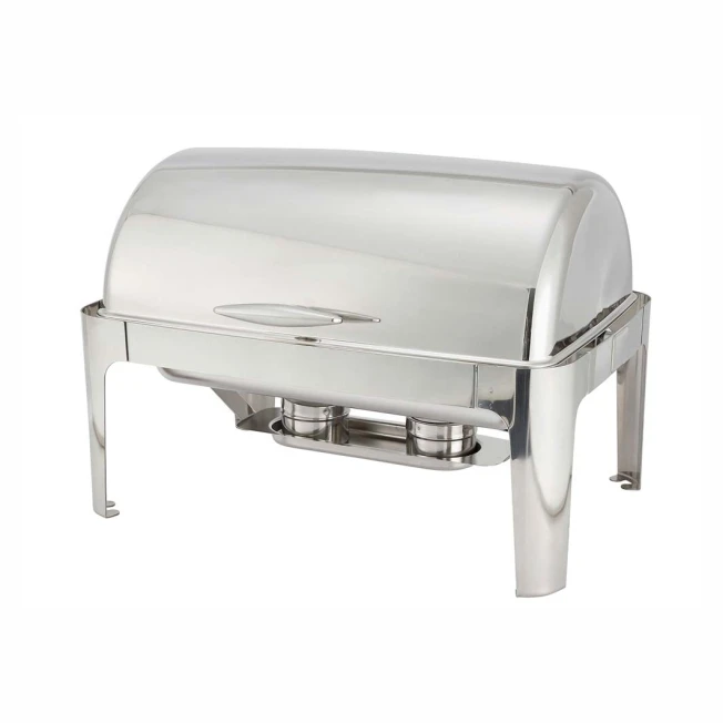 9L Chafer Hot Food Display Warmers Mirror Cover Polish Box Frame Surface Packing Stackable Color Holders Origin Shape Gua Size