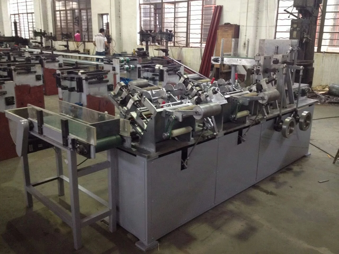 pencil production line color Pencil making machine pencil equipment six sides stamping machine