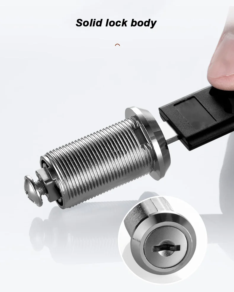 Factory Price Zinc Alloy Drawer Lock Cabinet Cam Lock