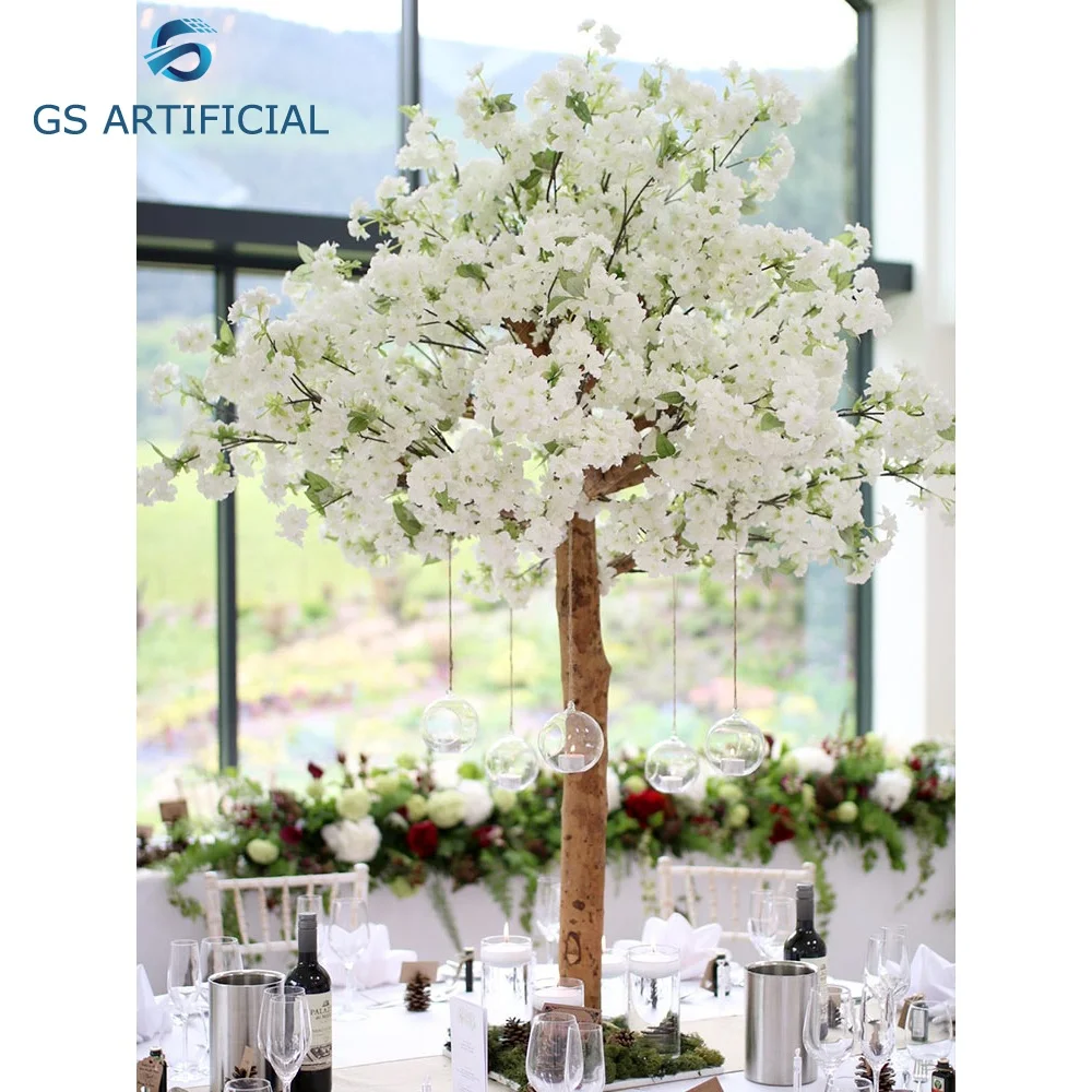 Artificial Sakura centerpieces Cherry Blossom flower tree for wedding table (62038154855)