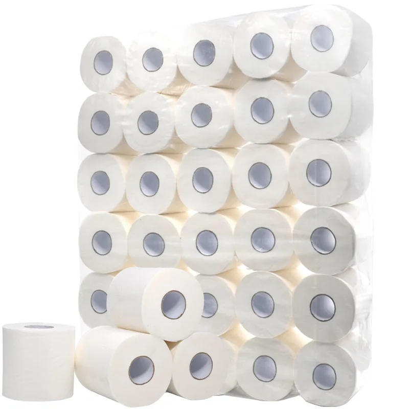 Hollow roll paper household toilet paper white napkin