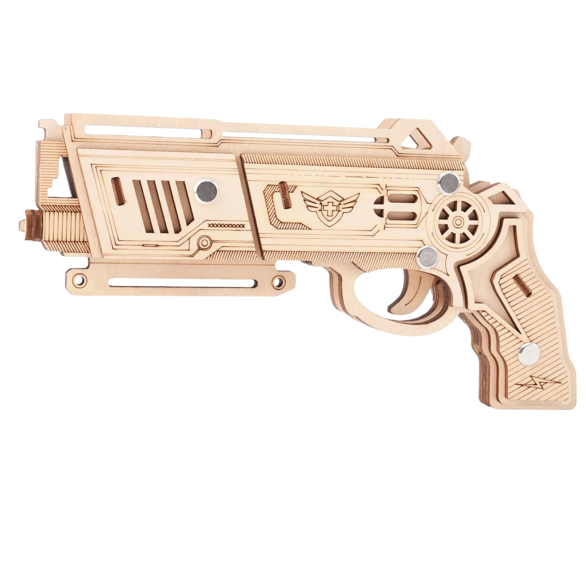 Discount Price Rubber Band Gun 3D Diy Manual Jigsaw Puzzle Board Toy For Adults