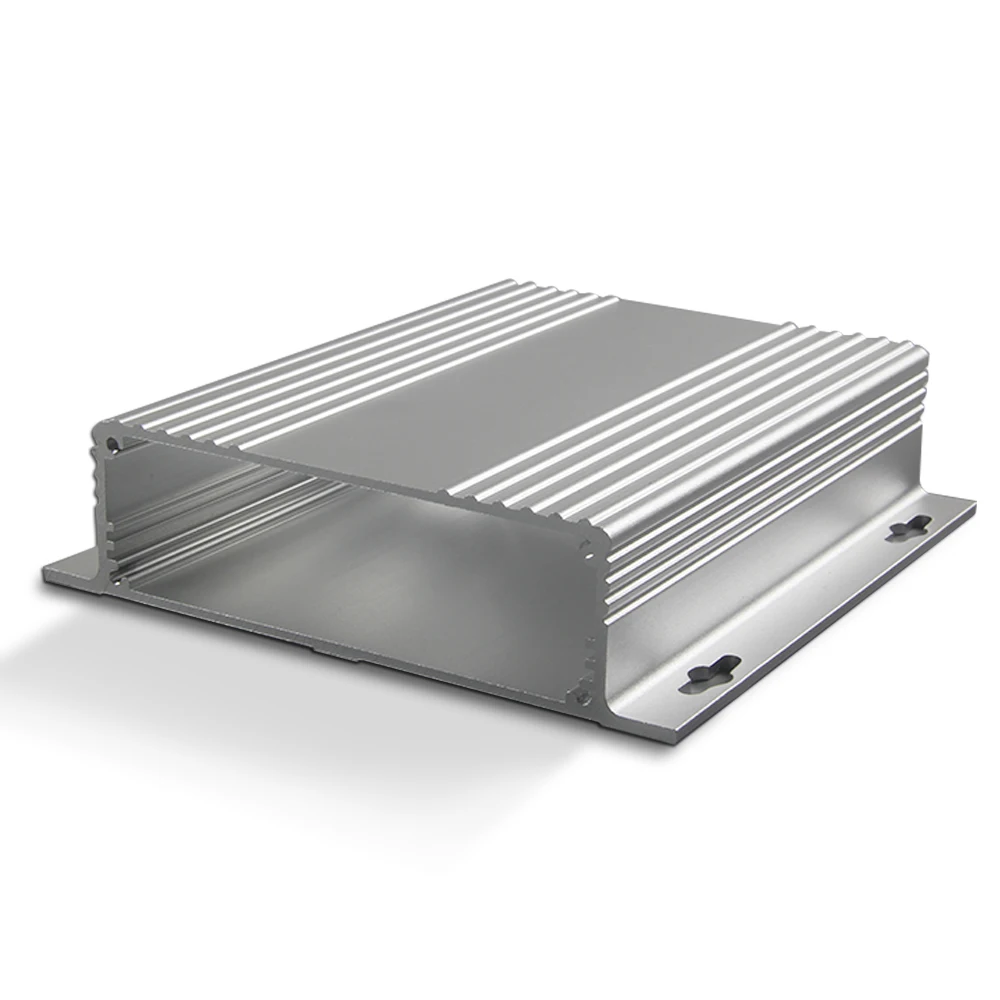 CNC Machine Aluminum Enclosure Heat Sink Waterproof Box Ip67