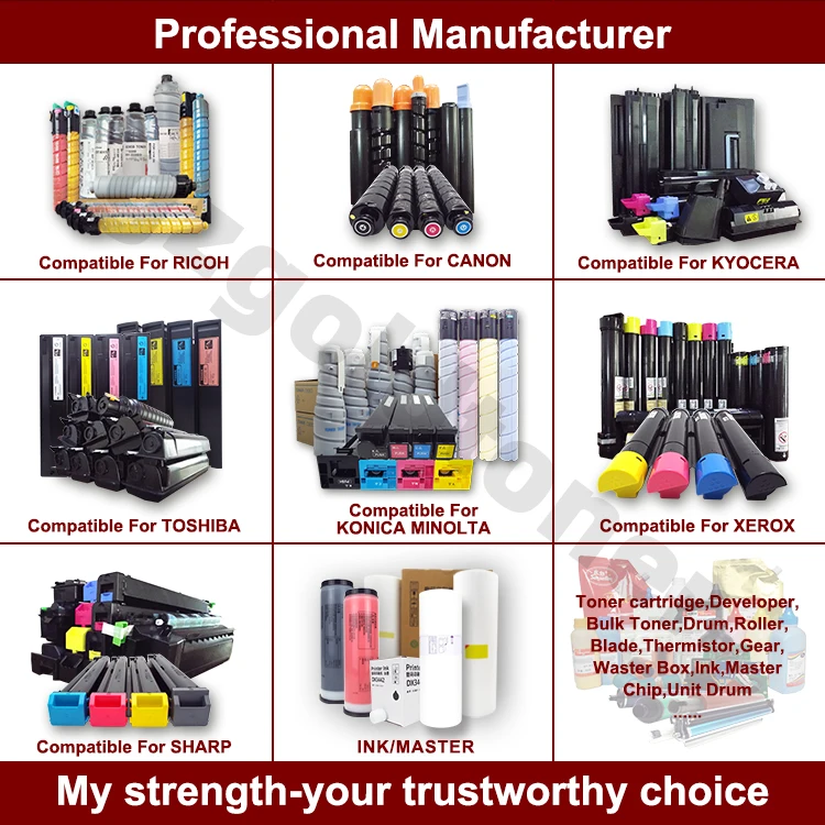 Hot Selling For Konica Minolta Bizhub Pro C5501 C6501 Color Copier Toner Cartridge TN612 Factory Supply