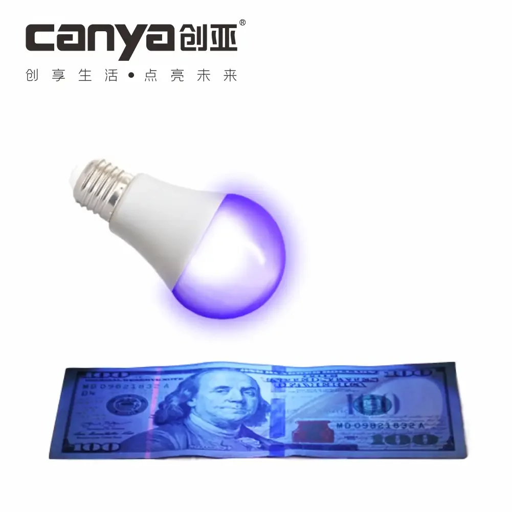 9w 12w 15w 18w currency detector machine counterfeit currency detector money detector uv lamp bulb