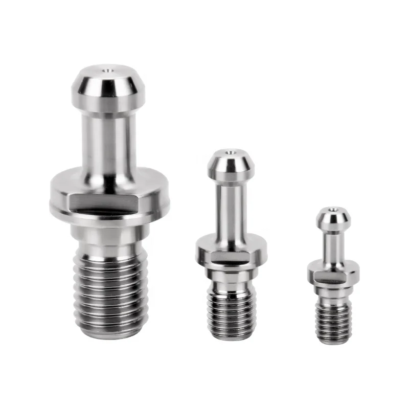 CNC Tools Accessory high Precision  Pull Stud BT40 BT30 X 45 60 90 Degree Through Coolant Retention Knob Spindle
