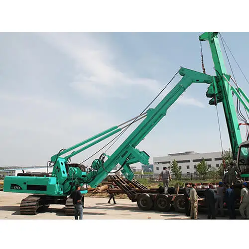 56m depth piling rig!! HF856A hydraulic rotary drilling rig, piling rig