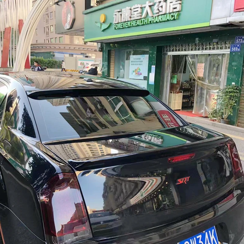 Rear Trunk Spoiler Lip For Chrysler 300 300C 300S 2011-2022 OE Style High Quality ABS Car Tail Spoiler Body Kit Accessories