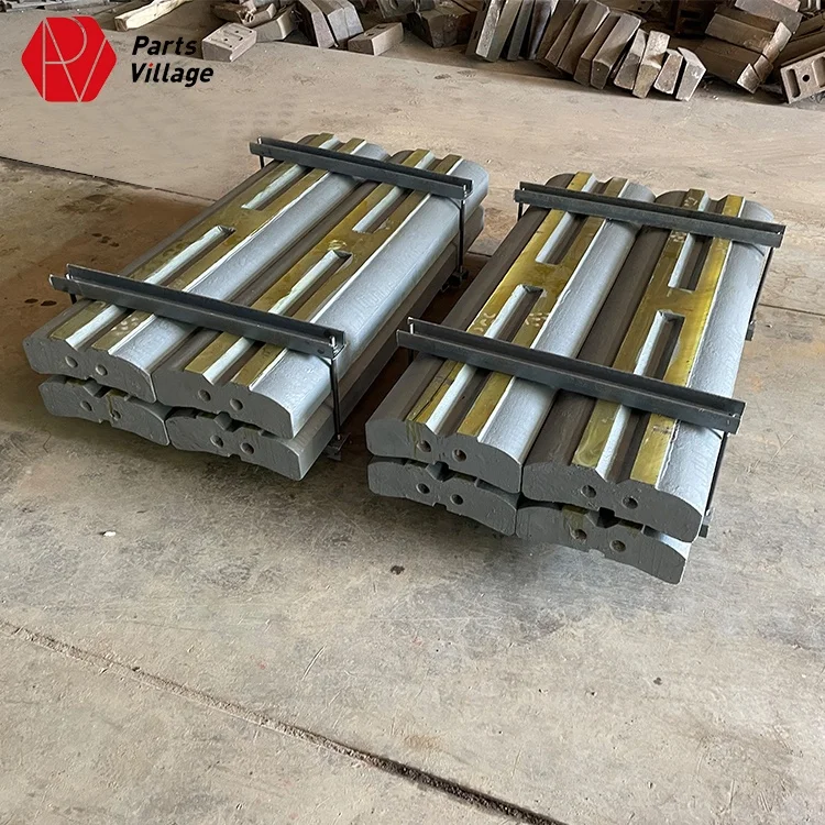 Original quality martensite with ceramic Insert RubbleMaster Terex Kleemann spare parts impact crusher blow bars