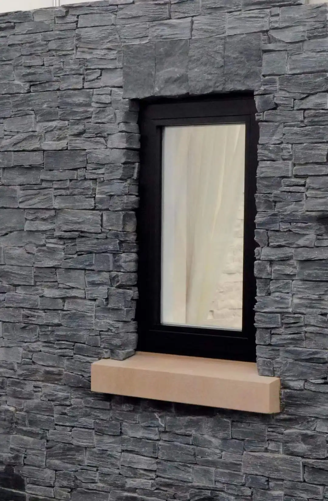 Factory Outdoor Bricks Wall Stone Tiles Decorative Slate White