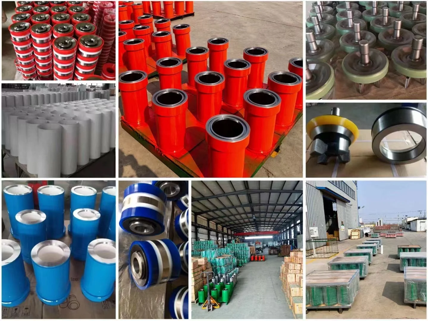 2022 bomco F1300 f1600 API piston parts and assembly for mud pump