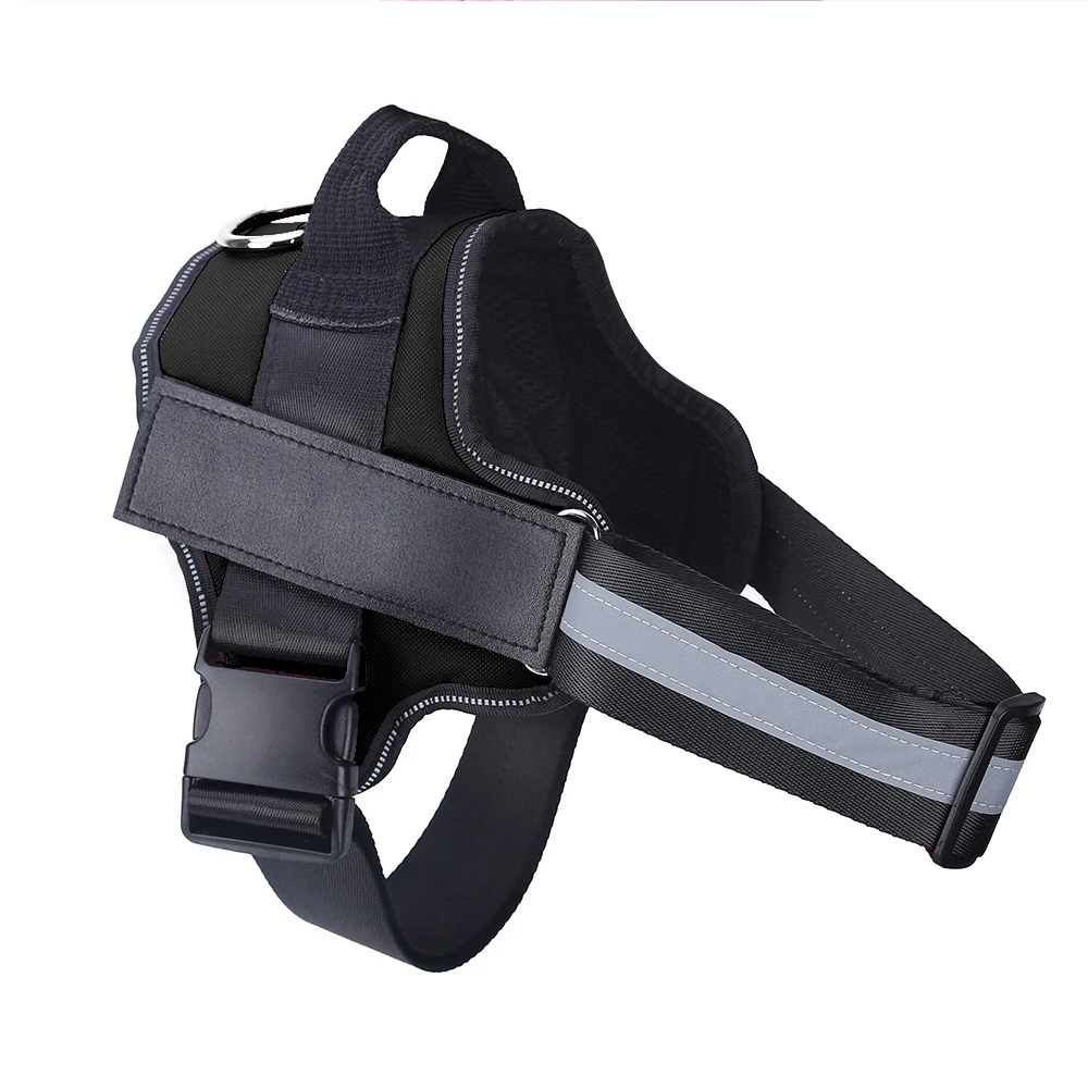 Personalized Dog Harness NO PULL Reflective Breathable Adjustable Pet Harness for Small large Dog Harness Vest with Custom patch