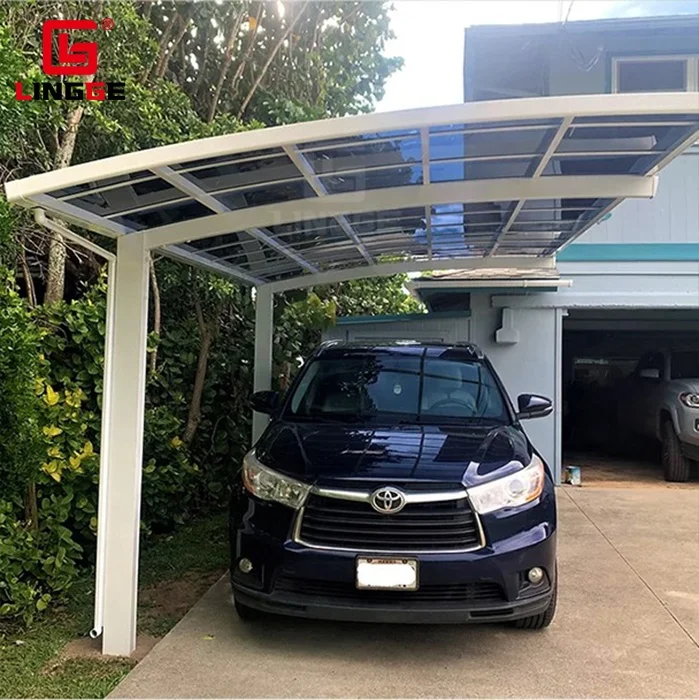 Factory Price Garages Alloy Sun Shade Carports Customized High Quality Wholesale Strong Garage Carport