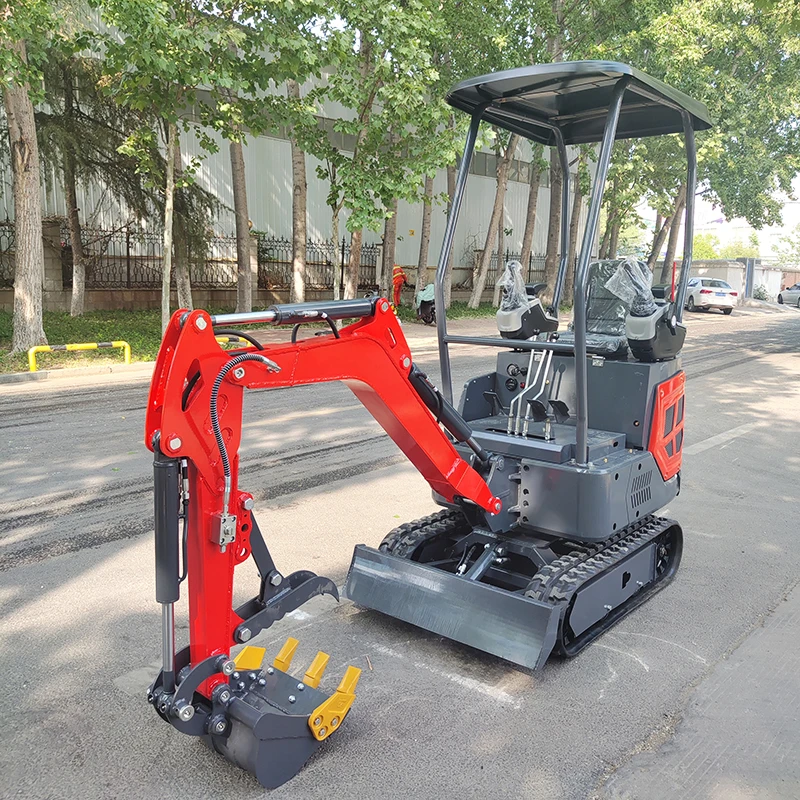 Free Shipping !!! Good quality cheap excavator with rubber track mini excavator garden 1t 1.5t 2t 3t mini excavator machines