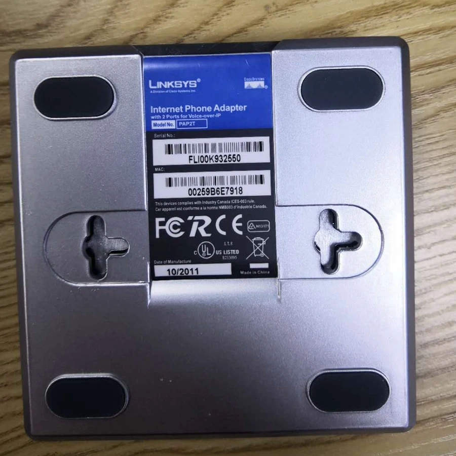 Brand new unlocked Link sys PAP2T NA with 2 fxs ports