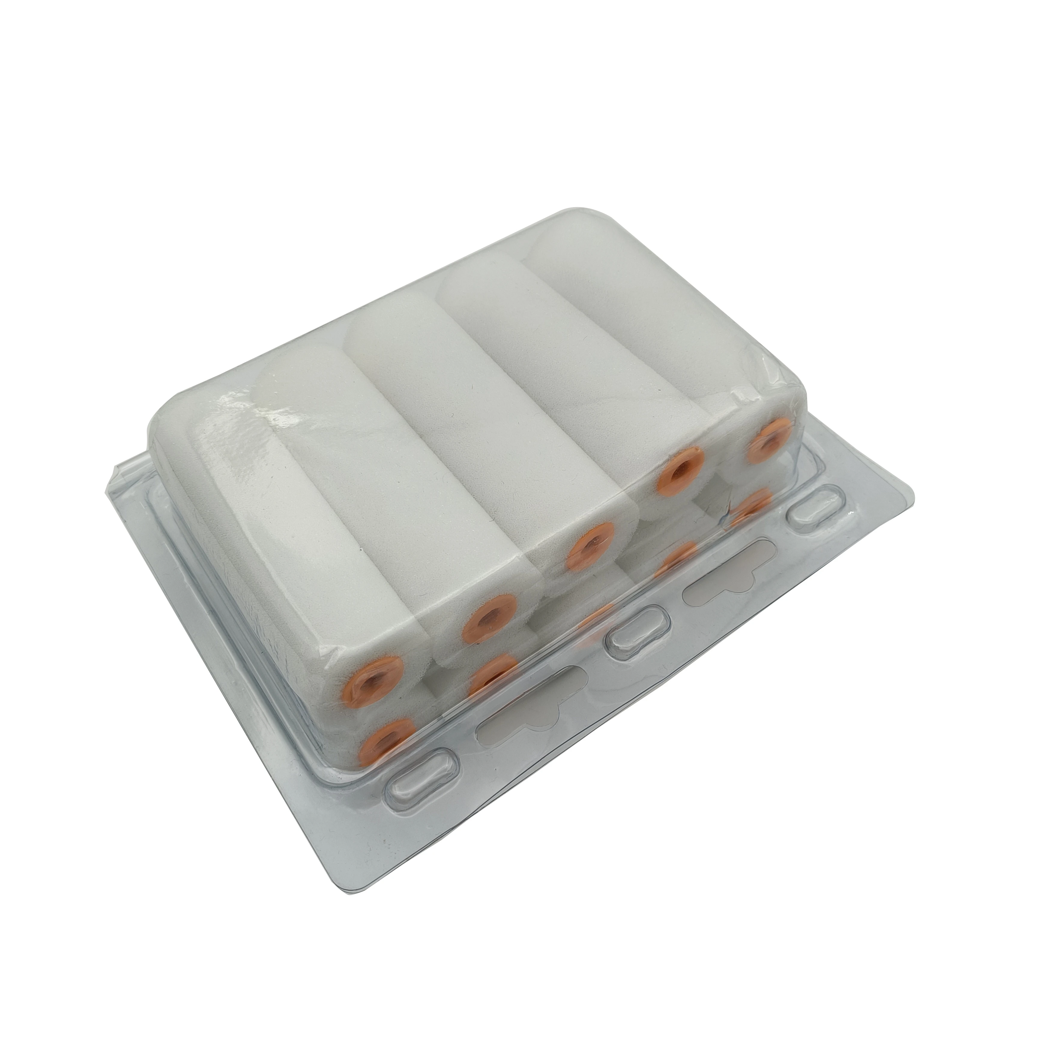 Wall Paint Roller Brush Set DIY Hand Tools 4inch Mini Sponge Paint Roller Refill Kit