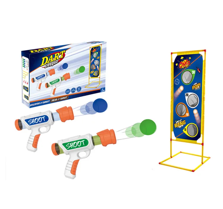 Shooting Toy Foam Ball Launcher with Air Pump Soft Foam Balls Shooting Game