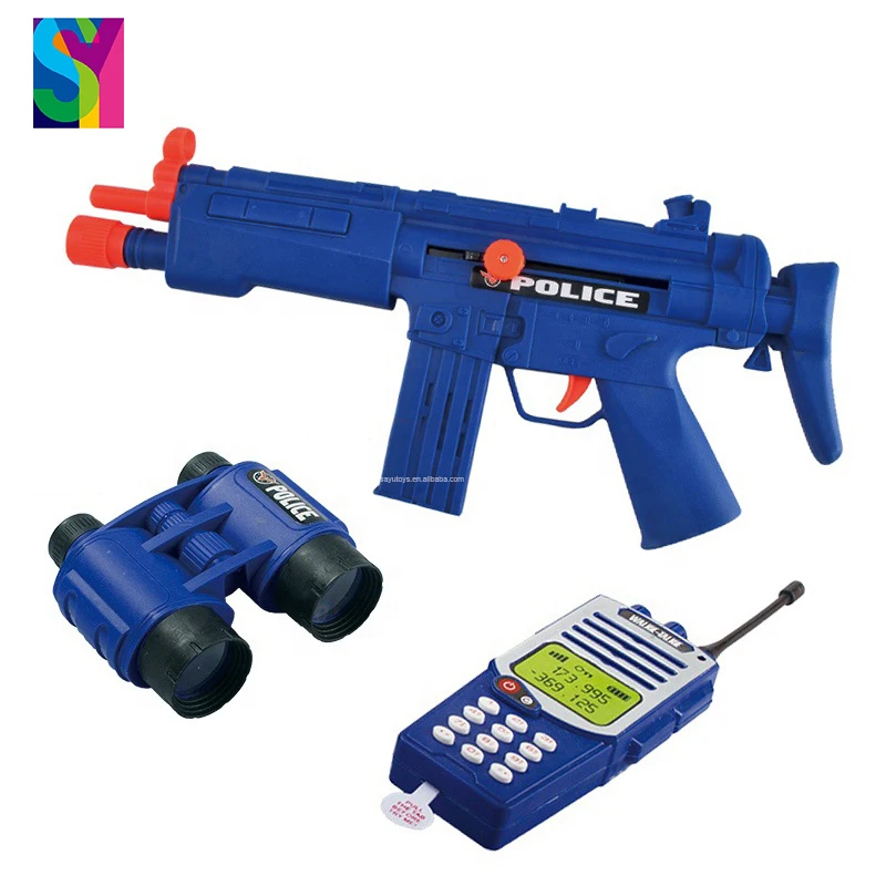  SY Jouet Enfant Kids School Education Toys Pretend Play Set Role Playing Game Police Station