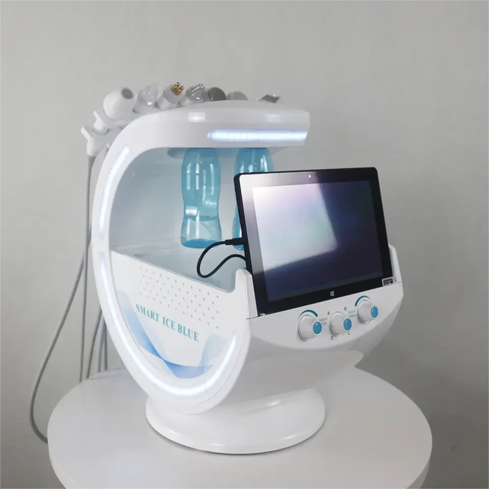 Hydro Water Facials Hydro Auqa Facial Machine 6 In1 Hydro dermabrasion oxygen jet facial machine with skin analyzer