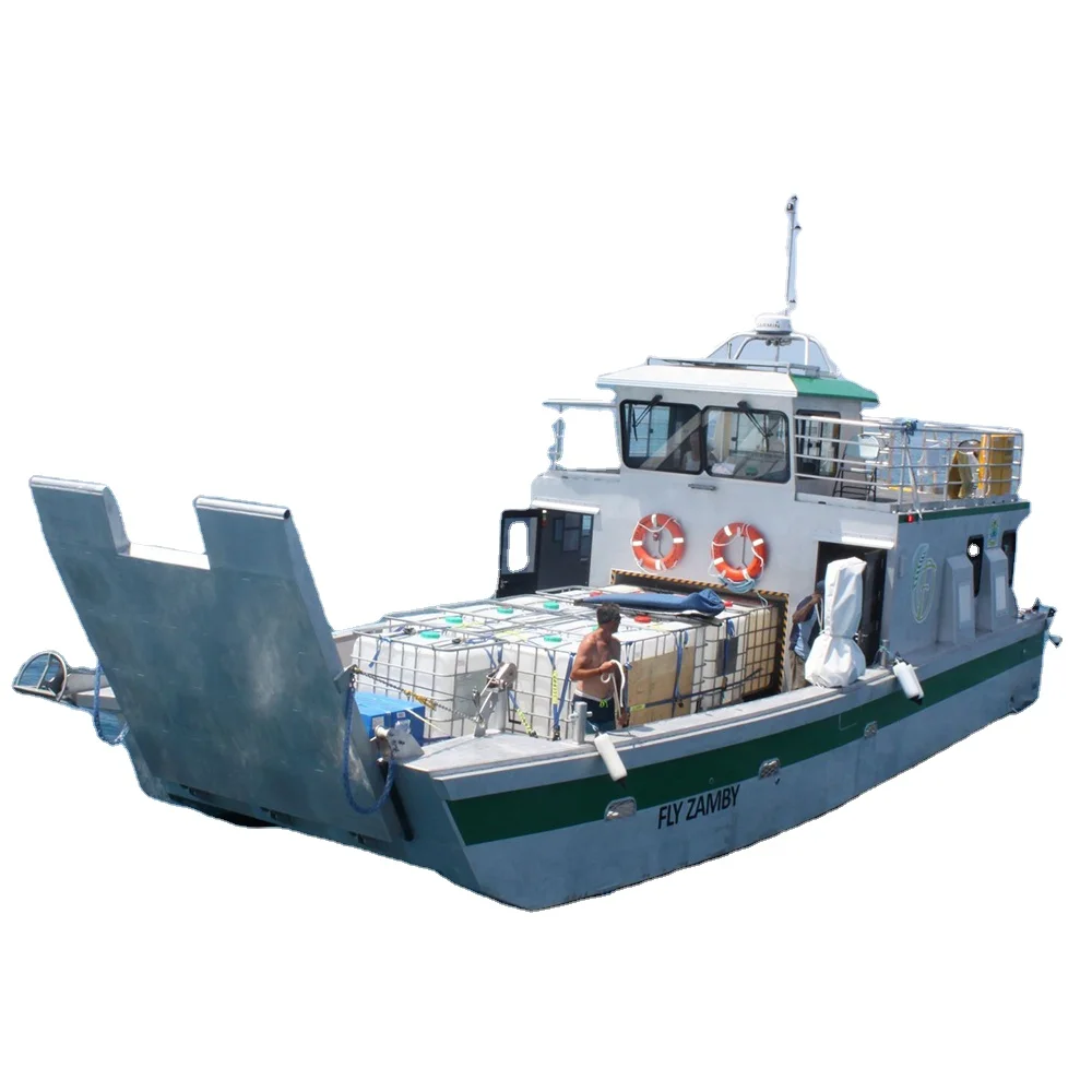 20m strong heavy duty aluminum landing craft barge