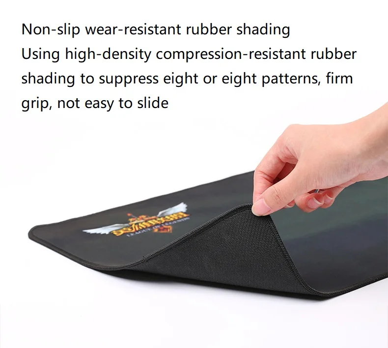  Mouse pad rubber material table mat non-slip keyboard cartoon game desk computer