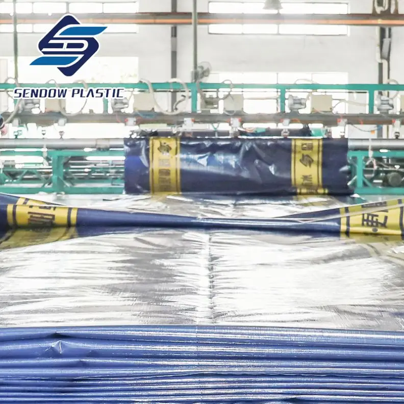 1000D Tarps Fabric Sun-Resistant And Waterproof Recycled Pe Tarpaulin