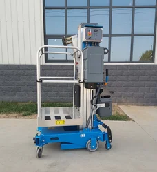 8m portable vertical aluminium Platform ladder Electric ladder lift