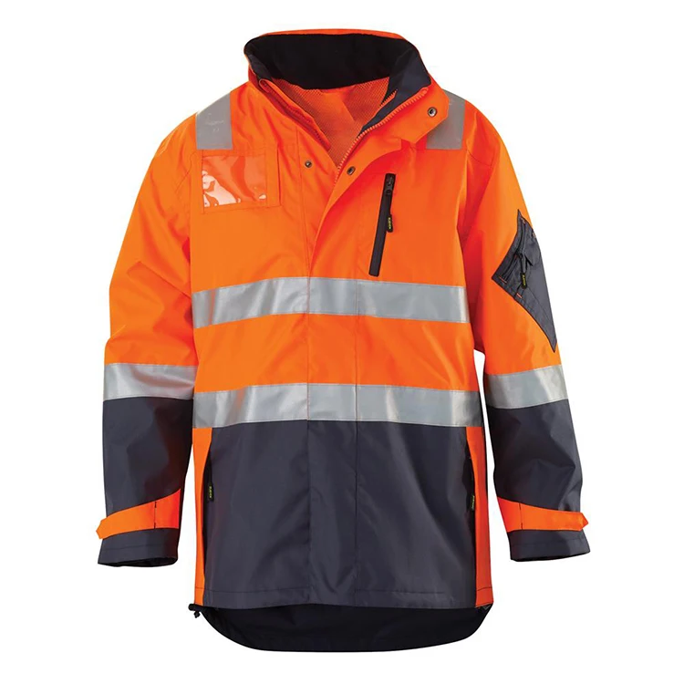 
Custom printed logo manufacture professional anti-resistant safety industrial uniforms work clothing workwear jacket 