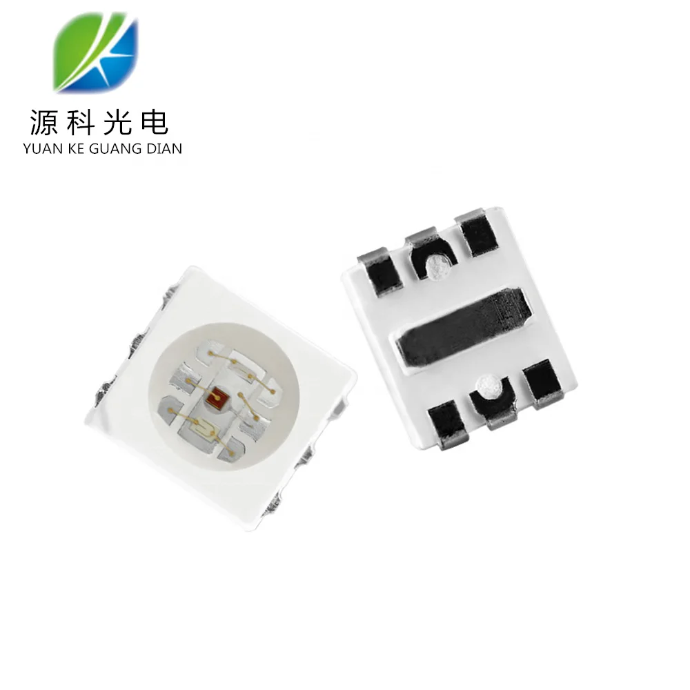 outdoor lighting RGB t5 smd led ws2812b 12V 3528 rgb smd 5050 2835 bi-color led