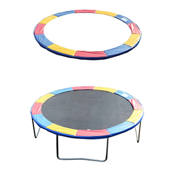 8ft Trampoline Round Spring Cover Outdoor Park Amusement Park Indoor Outdoor Playground,trampoline without Protective Net