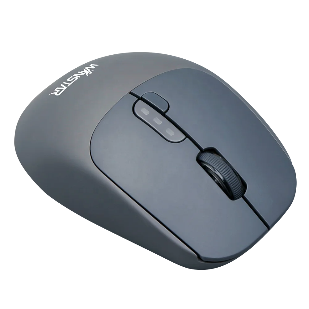 Low MOQ 6 Keys 1600DPI USB Laptop Mice Rechargeable 500mAh Type-C Charging Power Display 2.4Ghz Mini Wireless Mouse for Computer