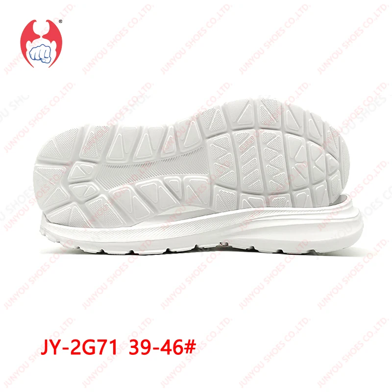 Manufacturer Wholesale New High Elastic EVA Odorless Foam Sole Sport Running Shoe Fly Knit Non-slip Outsoles For Men